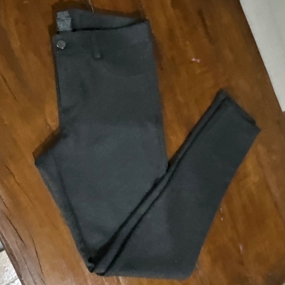 Mossimo Stretch Extensible Dark Gray Pants Sz 8 - Picture 10 of 11